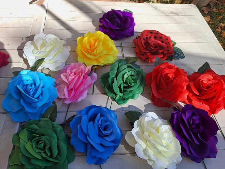 Flores flamencas importadas de España